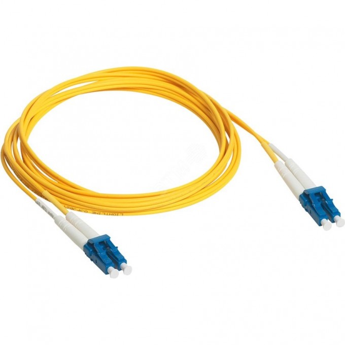 Патч-корд оптоволоконный LEGRAND LC/LC OS2(UPS) 0.5м 32628