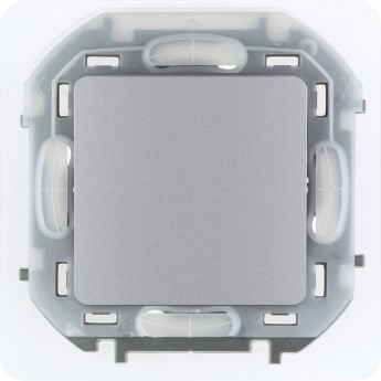 Переключатель LEGRAND INSPIRIA IP44 10 AX 250 В~ алюминий