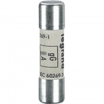 Плавкая вставка LEGRAND gG 10х38 6А 500В б/и