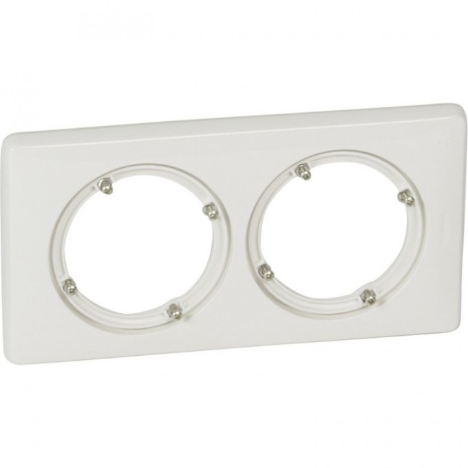 Рамка 2 поста LEGRAND Celiane IP44, белый 69072