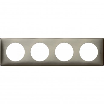 Рамка LEGRAND Celiane 4 поста Вольфрам