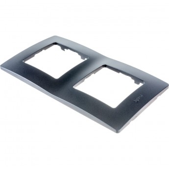 Рамка LEGRAND Etika 2 поста антрацит