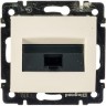 Розетка компьютерная LEGRAND Valena RJ45 UTP Кат.5e на винтах, белая 774238