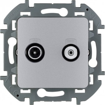 Розетка TV/SAT LEGRAND INSPIRIA звезда алюминий Розетка TV/SAT LEGRAND INSPIRIA звезда алюминий