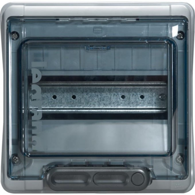 Щиток LEGRAND Plexo³ IP 65 IK 09 1 ряд 40 А 8 модулей серый 601978