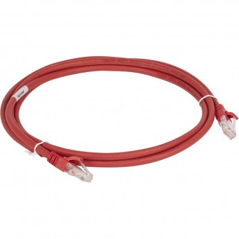 Шнур коммутационный LEGRAND RJ 45, категория 6, U/UTP, LSZH, неэкранированный, 2 м, красный