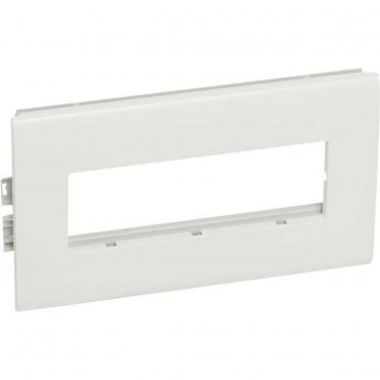 Суппорт LEGRAND Mosaic - 6 модулей - для кабель-каналов Metra 160x50, белый