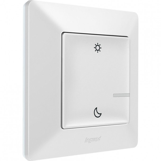 Умный беспроводной сценарный выключатель LEGRAND Valena Life with NETATMO "День/Ночь", белый 752189
