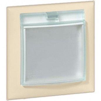 Влагозащищённая рамка LEGRAND Valena IP 44 с крышкой слоновая кость Влагозащищённая рамка LEGRAND Valena IP 44 с крышкой слоновая кость