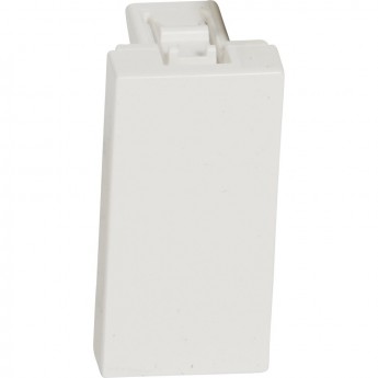 Заглушка LEGRAND Mosaic 1 модуль белый