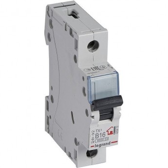 Автоматический выключатель LEGRAND TX³ 6000 6 кА тип B 1П 230/400 В 16А 1 модуль белый