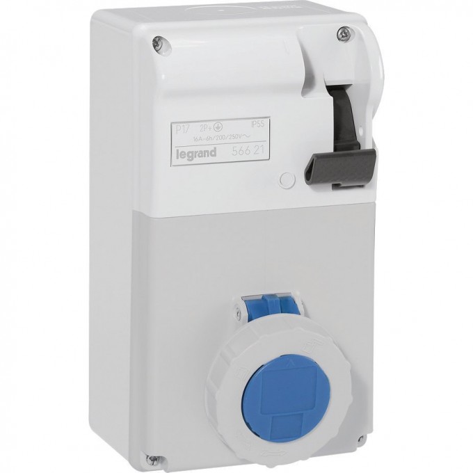 Комбинированный щиток LEGRAND P17 Tempra Pro IP 44 16 A 200/250 В 50/60 Гц 2К+З 056601