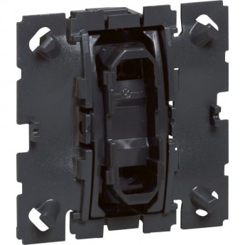 Переключатель LEGRAND Celiane - двухклавишный - однополюсный - IP 44, белый