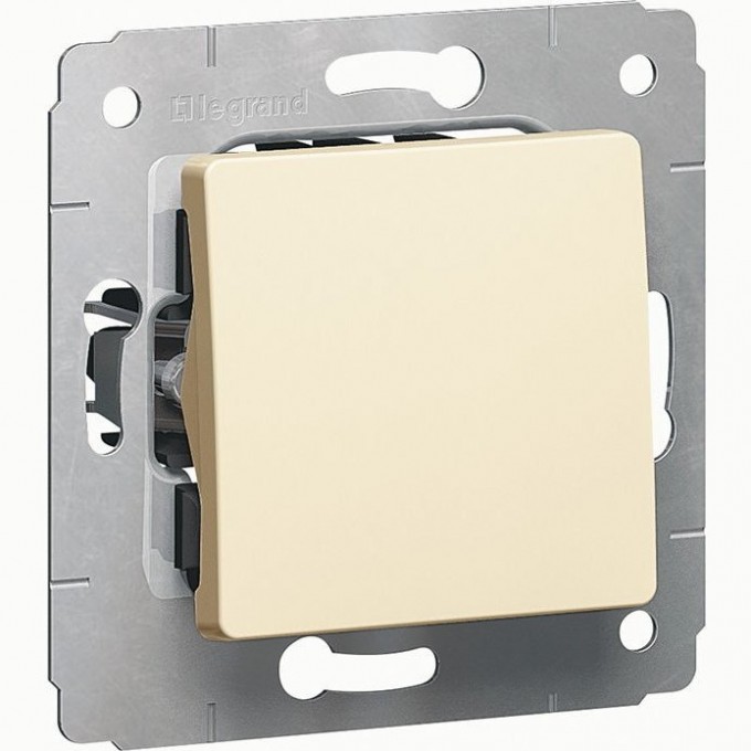 Переключатель на 2 направления LEGRAND Cariva автоматические клеммы 10 АX 250 В слоновая кость 773757