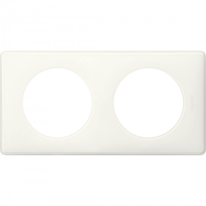 Рамка LEGRAND Celiane 2 поста Белый глянец 066632