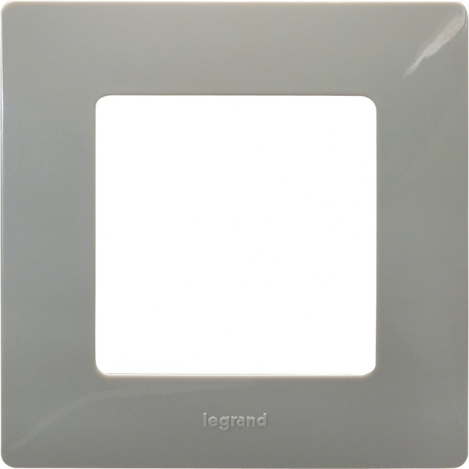 Рамка LEGRAND Etika 1 пост светлая галька 672521