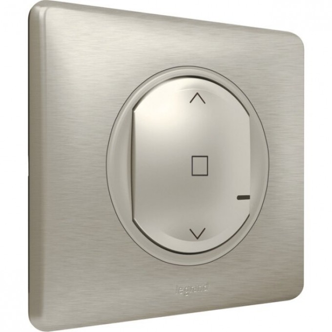 Умный беспроводной выключатель LEGRAND Celiane with NETATMO рольставней, титан 67647